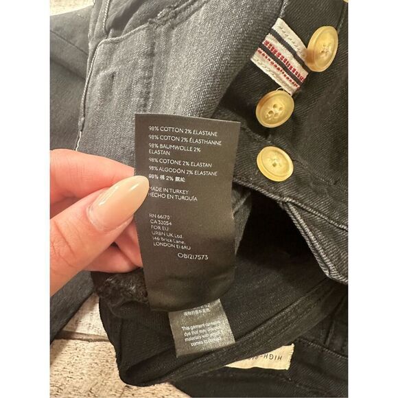 Anthropologie Pilcro Ultra High-Rise Slim Utility Jeans | Size 26 - Picture 9 of 9